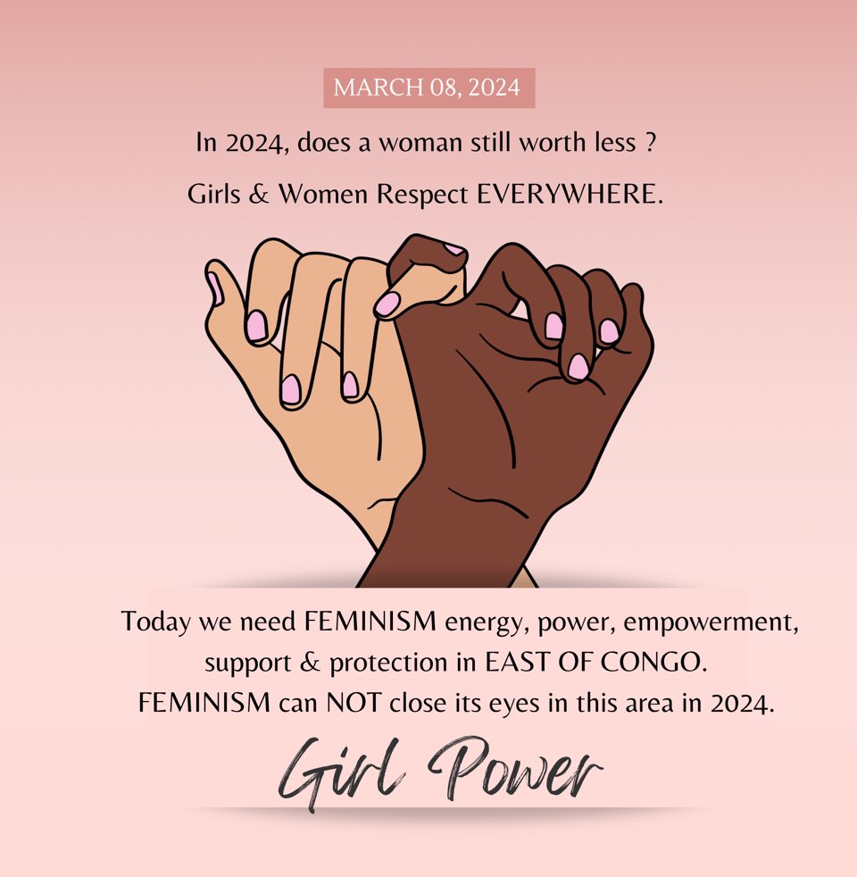 Monalizzie's tweet photo. Happy INTERNATIONAL Women’s Day 2024. 
#FreeCongo #freedom #woman #WomansDay #Womenday #womenpower #WomensDay2024 https://t.co/vbonAhuFdT