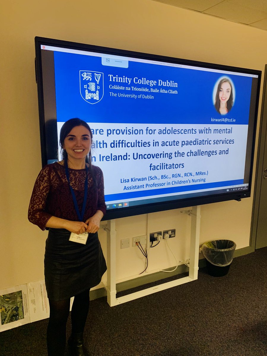 So grateful to have had the opportunity to have presented the progress on my PhD study @theecarestudy at @TheConf_TCD and supported by my incredible supervisor @ImeldaCoyne who has always gone above and beyond to get me to where I am today 🙏🏻 #THEconf2024 @TCD_SNM @TCD_TRiCC