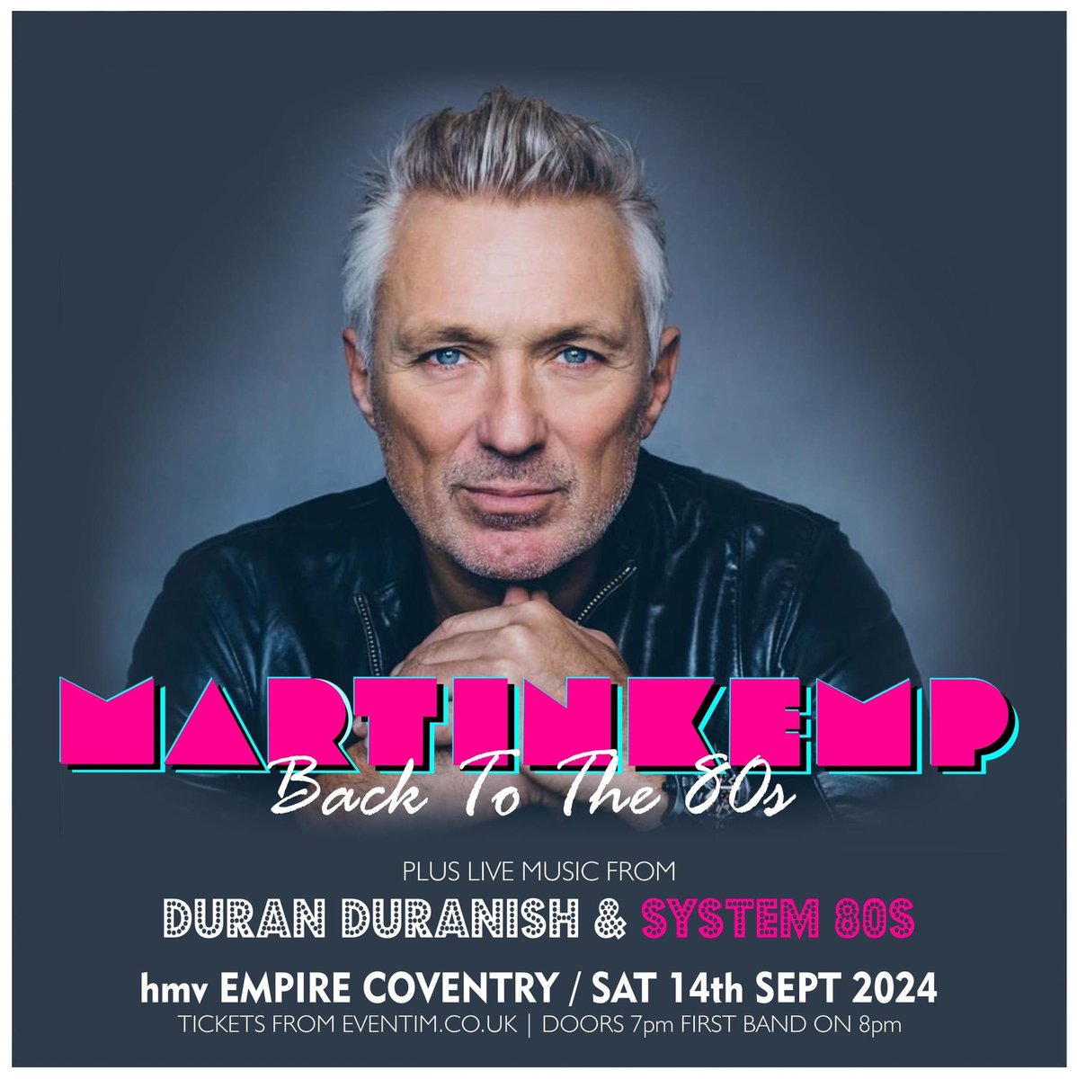 AndyFoster5's tweet image. Happy to be playing a few gigs with @realmartinkemp this year as keyboards in Duran Duranish. Should be fab, especially in my home town Coventry. Get your tickets soon as this will sell out!!