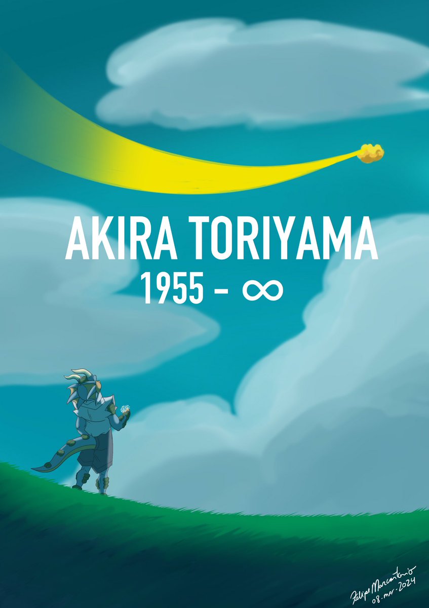 Your legacy is eternal, Master Toriyama. Thanks for all your works