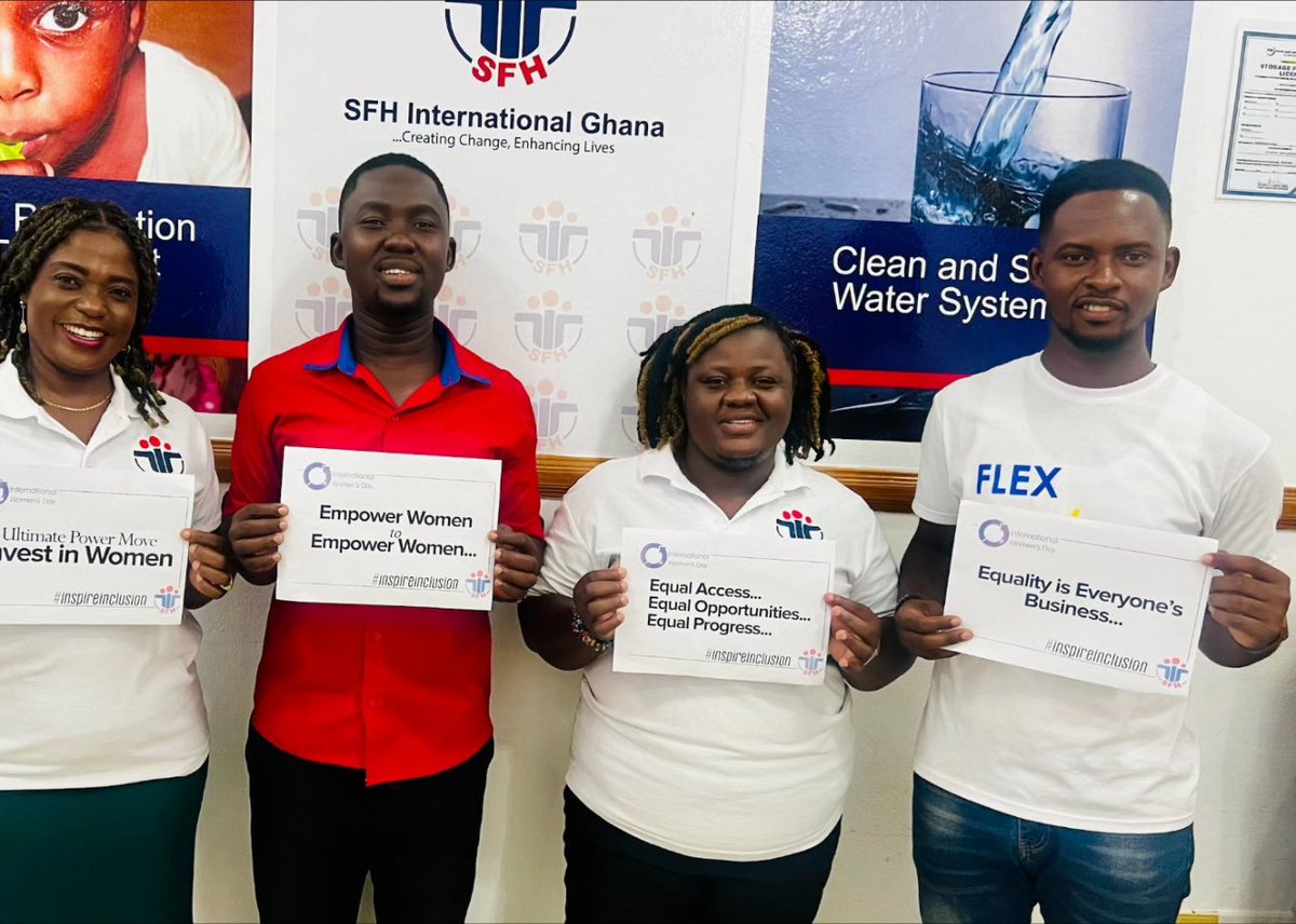 Happy International Women's Day! 🎉 This year's theme: "Invest in women: accelerate progress." At Society for Family Health, we celebrate women's transformative power and commit to inclusivity. Cheers to remarkable women and supportive men! #IWD2024 #WomenEmpowerment