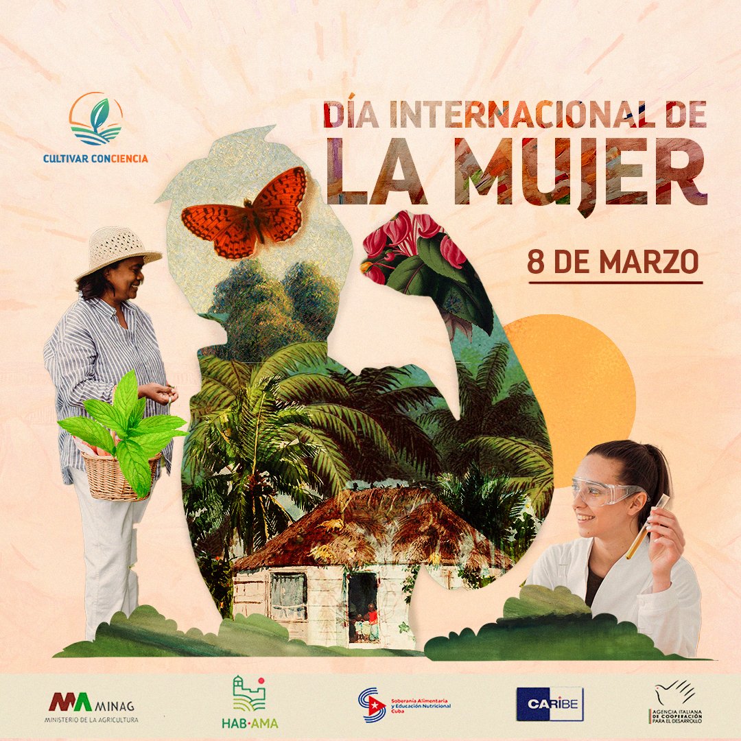 CultivaCiencia's tweet photo. Promover la igualdad de género, la inclusión y el bienestar de la mujer en todos los sectores es crucial para generar acciones sostenibles y conseguir un planeta saludable.
🔸Felicitamos a todas las mujeres, protagonistas de los resultados de muchos retos y desafíos en el mundo. https://t.co/YwJ4goGZdX