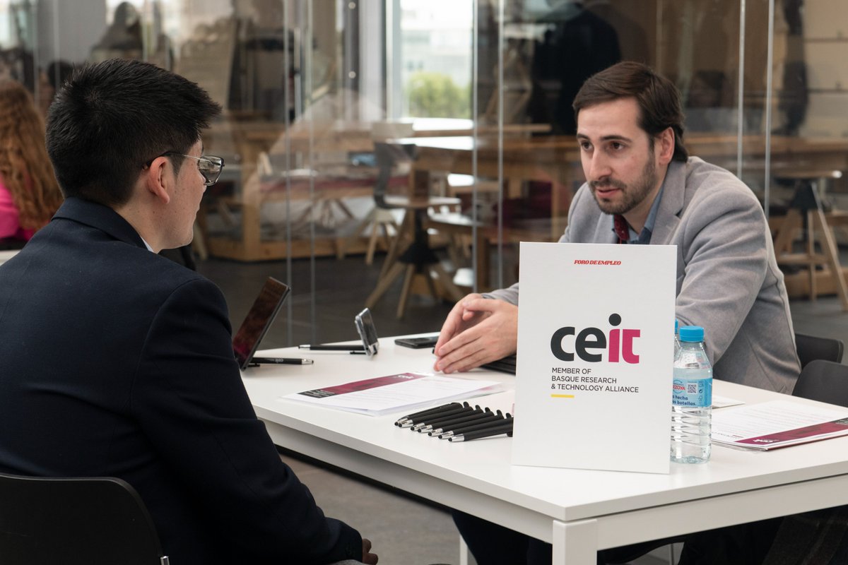 Ceit_BRTA's tweet photo. Este lunes participamos en el #ForoDeEmpleo de @Tecnun en #Madrid 🎯
Gracias a todos los que os acercasteis a conocernos 🚀🙌 Fue un placer hablar con vosotros y presentaros las #oportunidades que tenemos disponibles en #Ceit.
👉https://t.co/FWTuaLhytA https://t.co/pBtmX0isrx