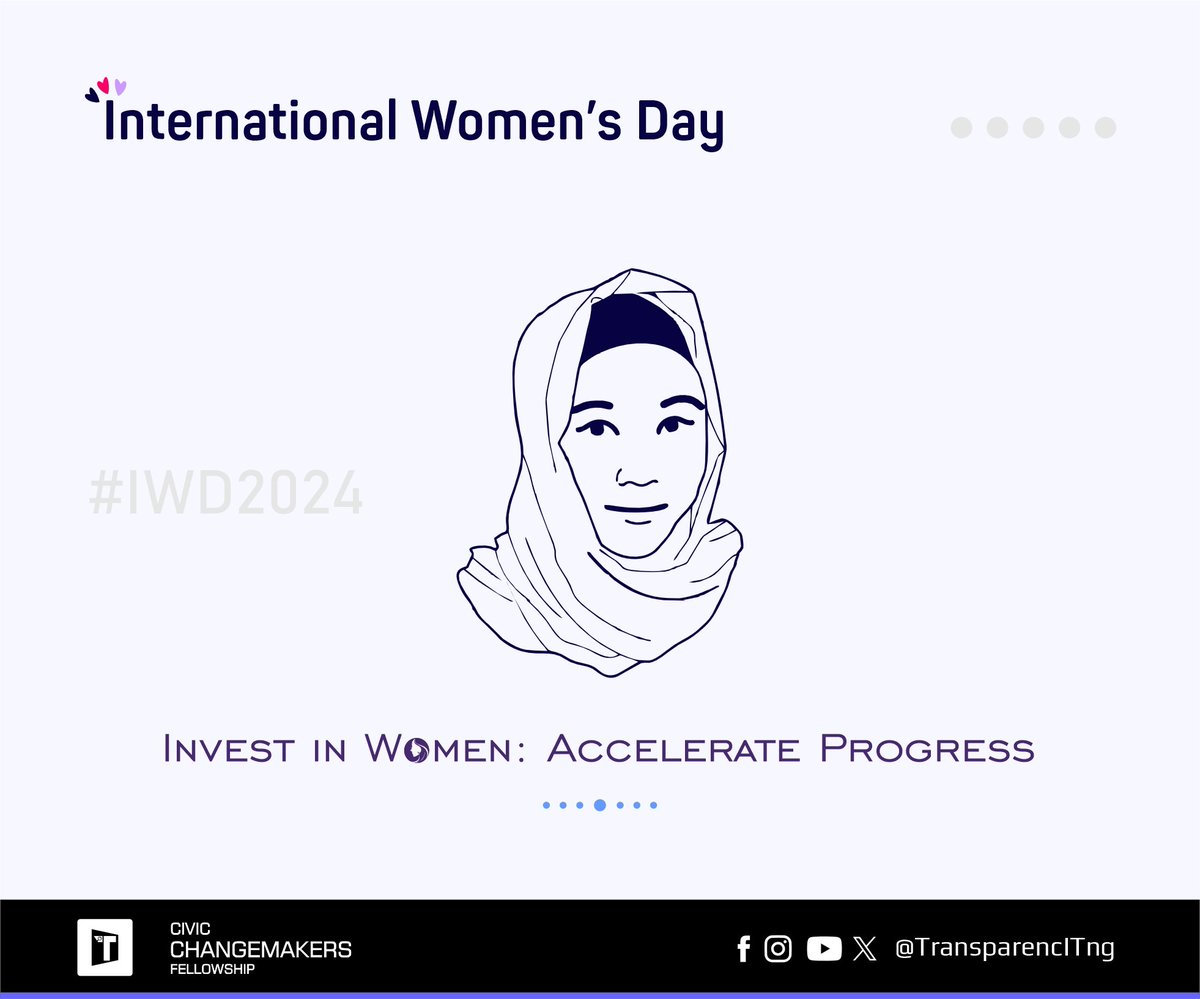 We build the capacity of young women changemakers to accelerate progress and ensure an equitable society. #InternationalWomensDay #IWD2024 #CivicChangemakers #WomenChangemakers