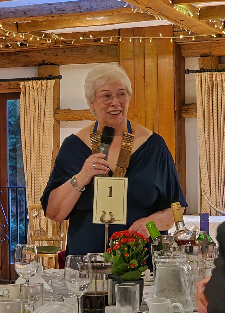 rotarytonbridge's tweet photo. On this #InternationalWomensDay please give a shout out to #TonbridgeRotarians Past President Penny Brandling-Harris, Christine Parker @chrisparker002 , Patricia Smith and Valentina Waters.
Today we remember Past President Sonia Williams RIP - an inspiring lady.
#IWD2024 https://t.co/8TegPQI7NW