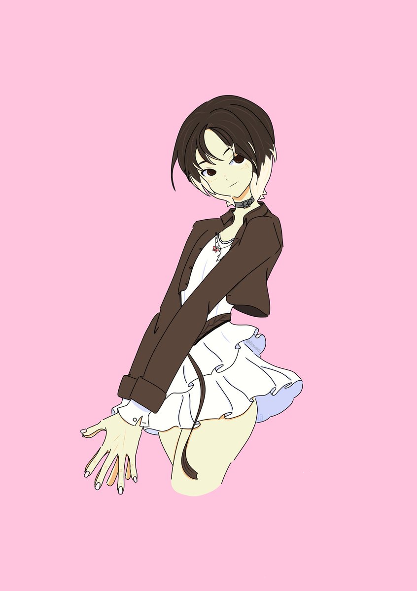 firxverz's tweet photo. I drew Renjun in a dress (don't ask)... 🥺 https://t.co/9AfiC3pac0