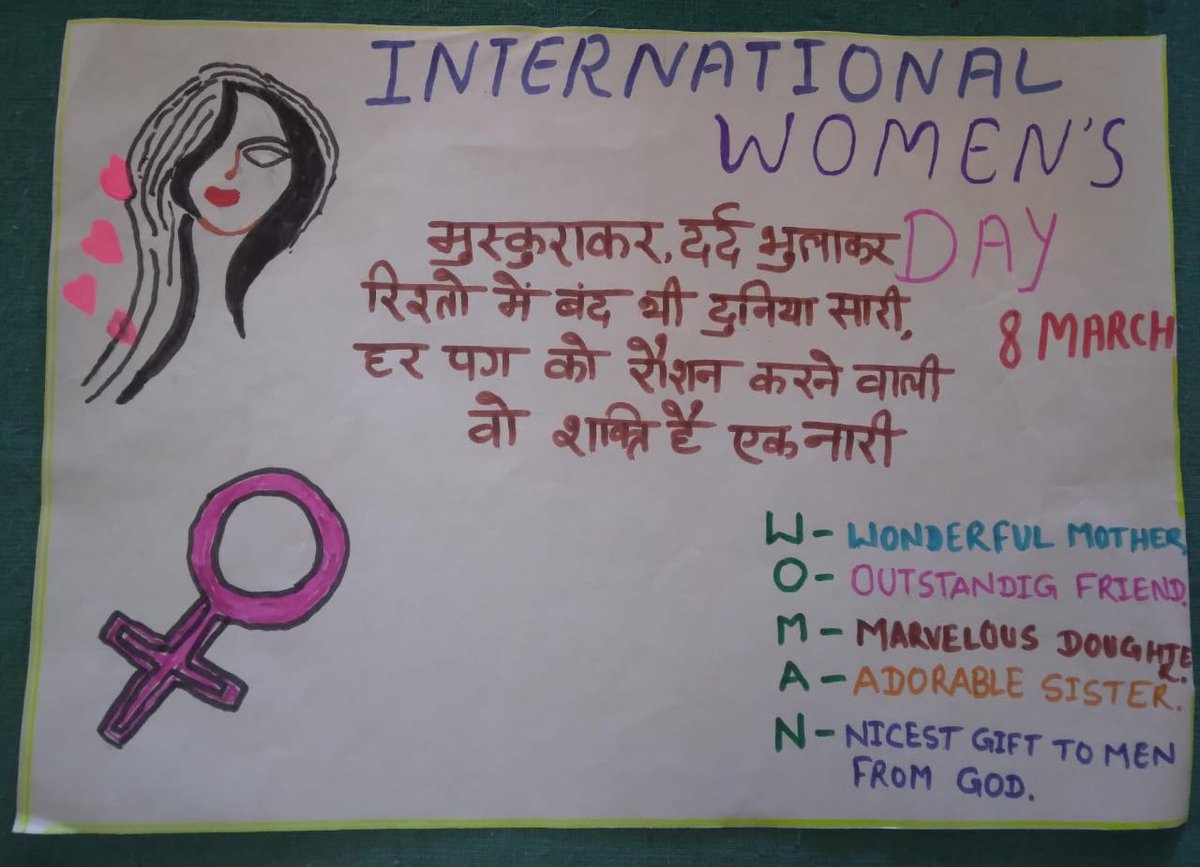 ABHWCs_Bihar's tweet photo. HWC Mahgama, Munger #Bihar presents the essence of womanhood on the occasion of #IWD2024! #InspireInclusion #InternationalWomenDay #ChannelofChange #ChampionForWomen @JhpiegoIndia #InvestInWomenAccelerateProgress
#March4women @A_ArogyaMandir @MoHFW_INDIA https://t.co/bCGhPH0XAP