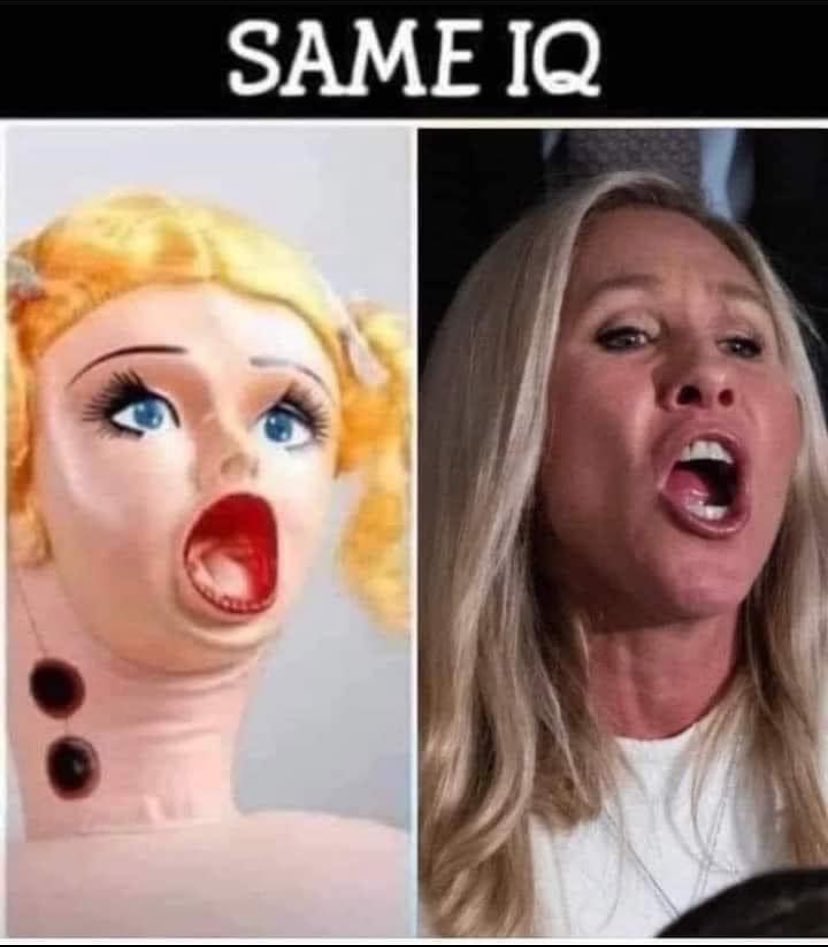 AnnieForTruth's tweet image. Marjorie Taylor Greene…..