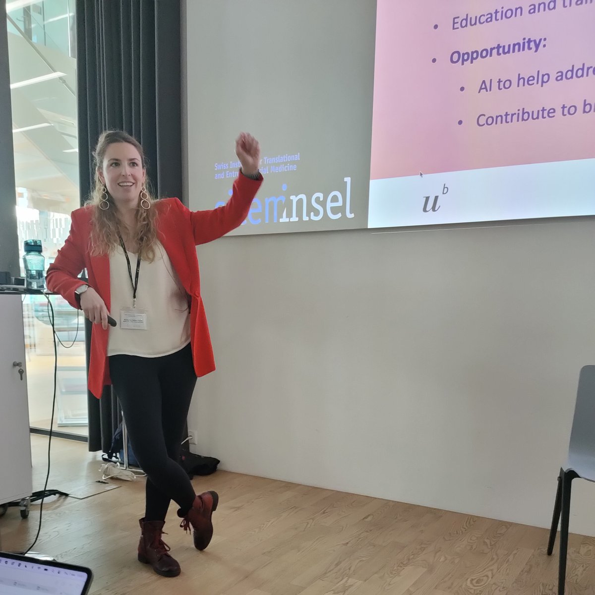Monika Kugemann (@mkugemann) on Twitter photo How does bias get into #health #data at different points of care and what can #AI researchers do to mitigate it? Compelling presentation by Enriqueta Vallejo-Yagüe on bias in data at yesterdays symposium by #CAIM and #ARTORG <a href="/unibern/">Universität Bern</a> <a href="/VallejoYague/">Enriqueta Vallejo-Yagüe</a> #inclusion How does bias get into #health #data at different points of care and what can #AI researchers do to mitigate it? Compelling presentation by Enriqueta Vallejo-Yagüe on bias in data at yesterdays symposium by #CAIM and #ARTORG <a href="/unibern/">Universität Bern</a> <a href="/VallejoYague/">Enriqueta Vallejo-Yagüe</a> #inclusion