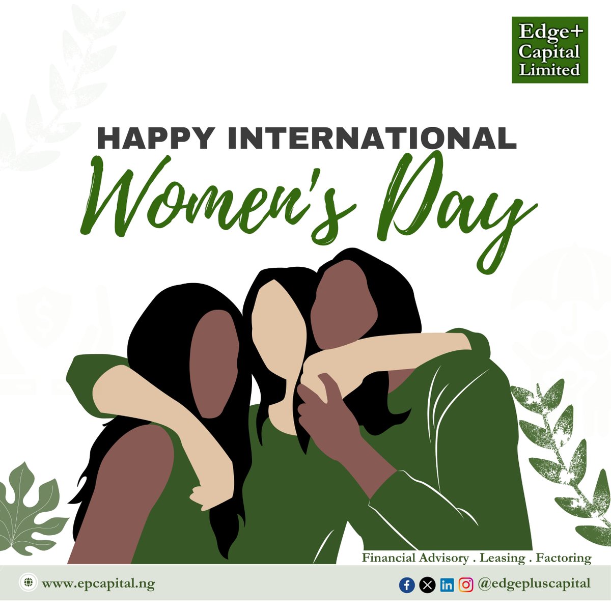 EdgePlusCapital's tweet image. Wishing all the incredible women around the globe a joyous International Women&apos;s Day! Your presence is cherished, and your strength and contributions are deeply respected. #iwd2024 #inspireinclusion #edgeplus