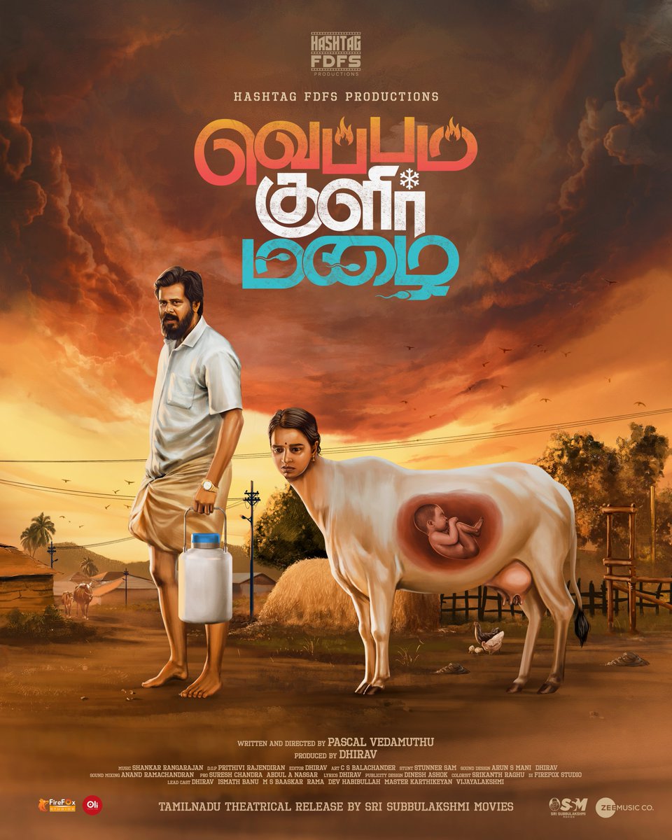 Zee Music South (@zeemusicsouth) on Twitter photo First Look of Hard-Hitting & Thought provoking #VeppamKulirMazhai ♨️❄️🌧️ released by our most celebrated Director #Vetrimaaran 🥳✨
Starring <a href="/Dhirav_G/">Dhirav</a> <a href="/Ismathbanu1/">Ismath banu</a> #MSBhaskar #Rama.
Directed by <a href="/DirectorPascal/">Director Pascal Vedamuthu</a>
Music - <a href="/shankarmusic24/">Shankar Rangarajan official</a>
<a href="/HFdfs15386/">hashtag fdfs</a>
<a href="/_STUNNER_SAM/">STUNNER SAM</a> First Look of Hard-Hitting & Thought provoking #VeppamKulirMazhai ♨️❄️🌧️ released by our most celebrated Director #Vetrimaaran 🥳✨
Starring <a href="/Dhirav_G/">Dhirav</a> <a href="/Ismathbanu1/">Ismath banu</a> #MSBhaskar #Rama.
Directed by <a href="/DirectorPascal/">Director Pascal Vedamuthu</a>
Music - <a href="/shankarmusic24/">Shankar Rangarajan official</a>
<a href="/HFdfs15386/">hashtag fdfs</a>
<a href="/_STUNNER_SAM/">STUNNER SAM</a>