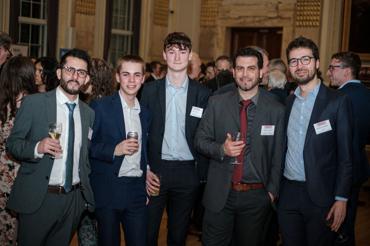 Congratulations to all the winners of @TheEngineerUK C2I awards - we were thrilled to be considered for this (and @xvasilakos_ and Juan Parra Ullauri appreciated the chance for a nice night out!)🏆🍾