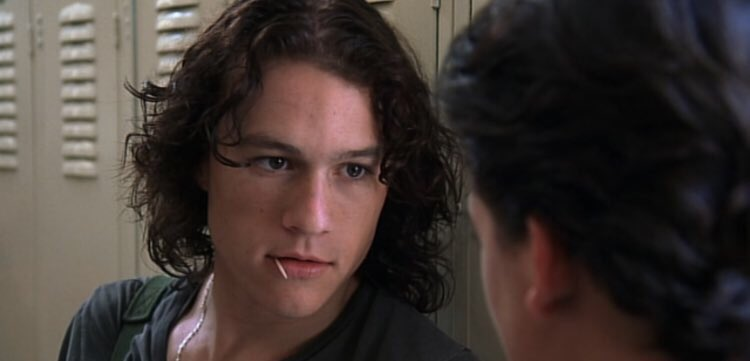TheCinesthetic's tweet photo. Heath Ledger in 10 Things I Hate About You (1999) https://t.co/qxH3c5fOFJ