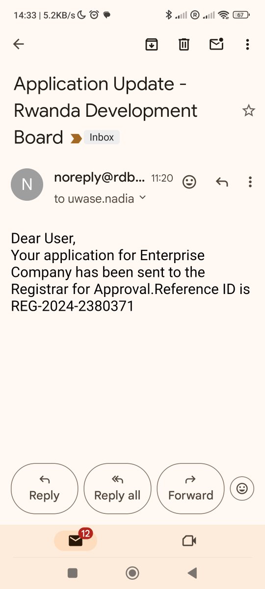 NadiaOmondi's tweet photo. @RDBrwanda who is this registering a company in my name?? Please stop this https://t.co/KB7TA7Gg85