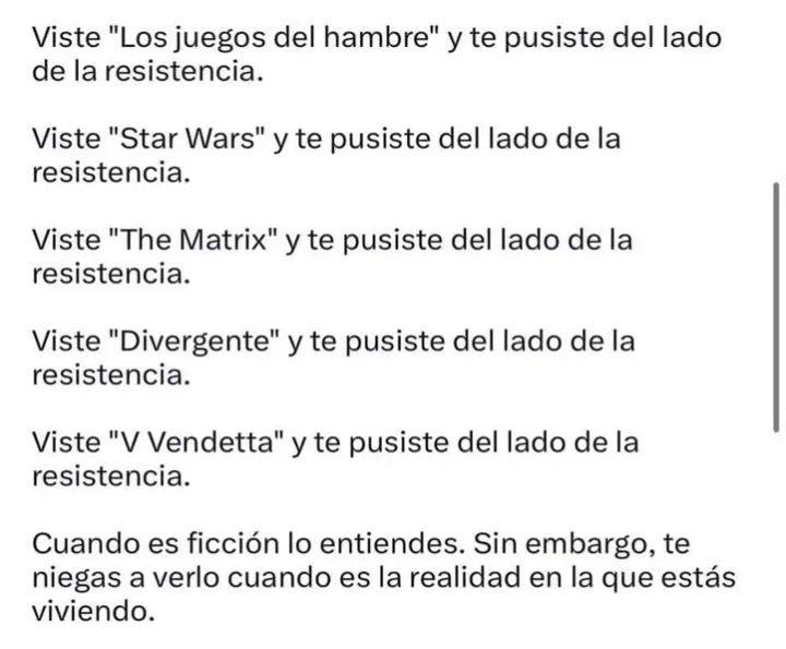SoyMamaBree's tweet photo. Existo, por que resisto. https://t.co/xA4iaatNjj