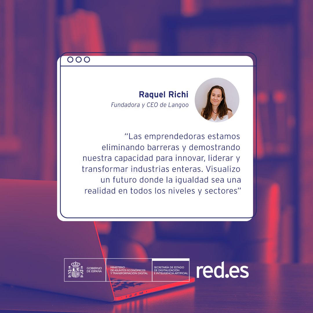 redpuntoes's tweet photo. Desde la Plataforma ONE impulsamos y apoyamos el emprendimiento femenino 🙋‍♀️

Este #8M damos voz al testimonio de 5️⃣ mujeres que están cambiando el futuro con sus ideas y proyectos 💡

¡Conoce sus experiencias! 👇

💜 @SEDIAgob #ONE24 #MujeresQueTransforman #MdeMuévete