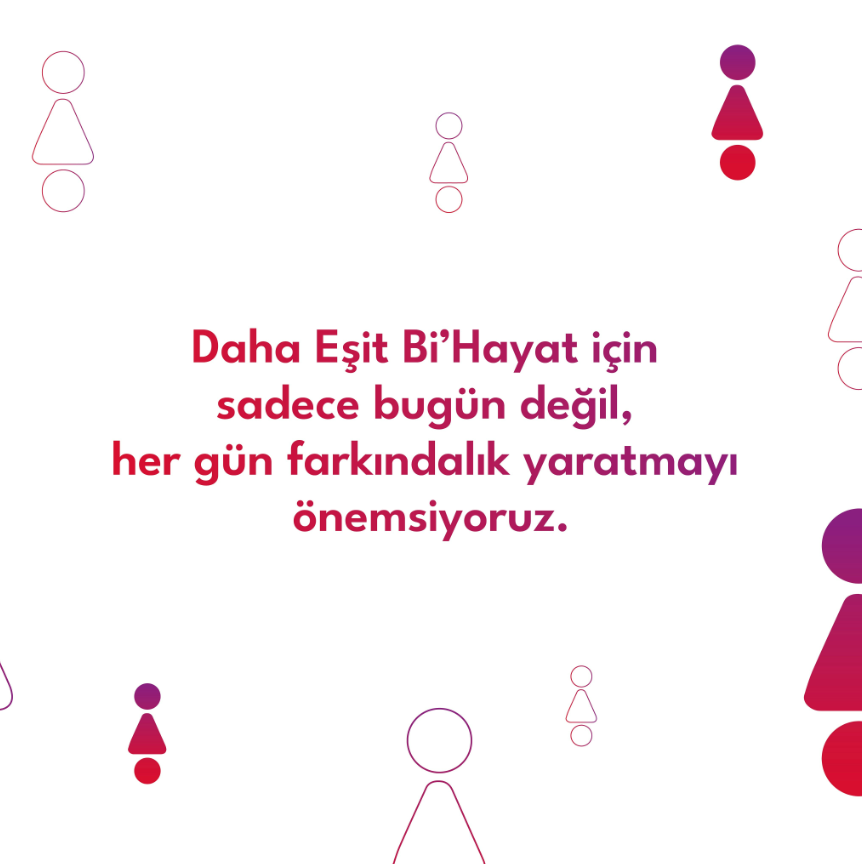 Zorlu Holding olarak, yalnızca 8 Mart Dünya Kadınlar Günü’nde değil, her gün toplumsal cinsiyet eşitliğini destekliyor ve farkındalık yaratmayı önceliklendiriyoruz.

Siz de eğitimi tamamlayarak eşitlik yolculuğuna katılabilirsiniz.

l8r.it/03g3