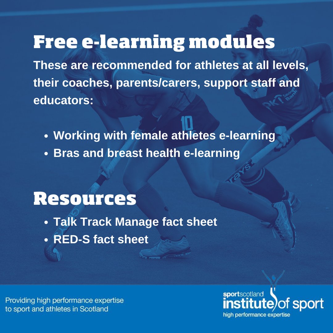 On #InternationalWomensDay we're encouraging athletes, coaches, parents and staff involved in sport at all levels to learn more about female athlete health. ➡️ learning.sportscotland.org.uk/catalog?pagena…