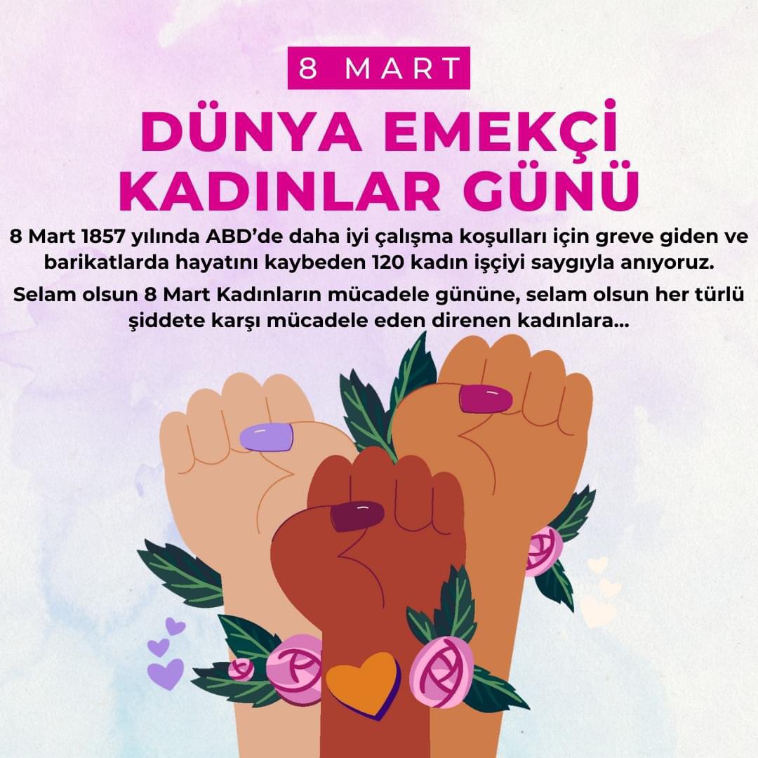 nihatcolak's tweet photo. Kadınların mücadele günü kutlu olsun https://t.co/ihS88Au5OM