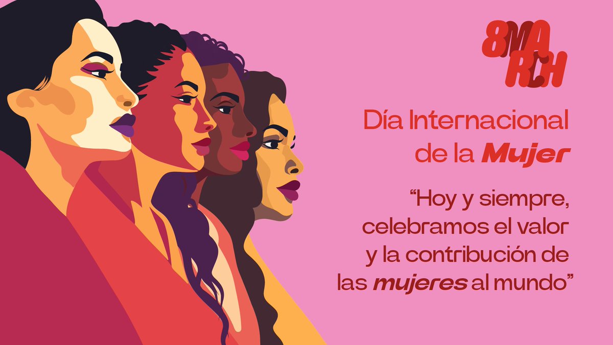 3D3Comunicacion's tweet photo. 💜 Hoy #8M, celebramos a todas las mujeres valientes, decididas y apasionadas. ¡Feliz Día Internacional de la Mujer! 👩💪 

#DíaInternacionalDeLaMujer https://t.co/coFthxtu01