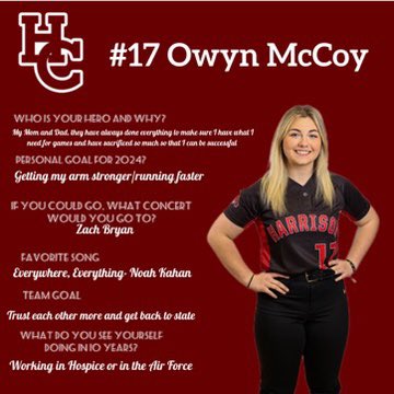 Harrison County Fillies Softball tweet media