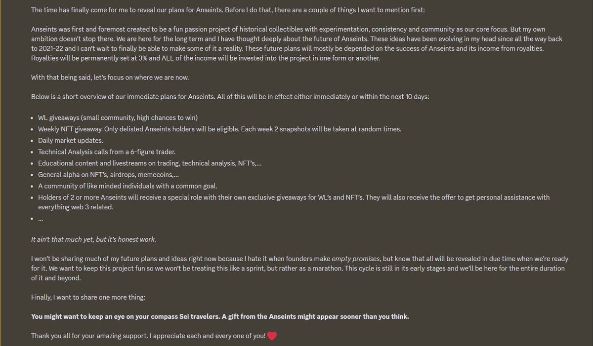 Anseints (FREE MINT) tweet media