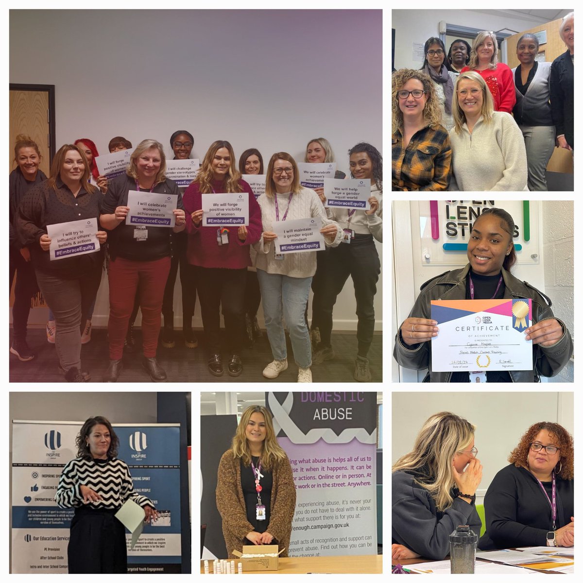 Led by our girls champion Shona, we've pledged to work with our girls &amp; boys to better understand inclusion &amp; self worth 😊 On this day, &amp; every other, we are proud of our brilliant women in the YJS! #IWD2024 #InternationalWomensDay    #InspireInclusion #youthjustice
