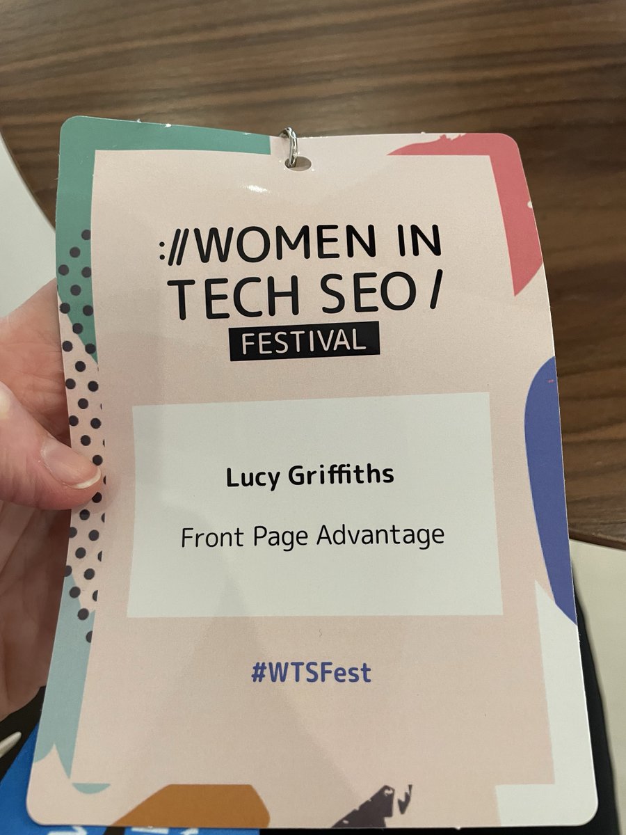 Front Page Advantage (@onfrontpage) on Twitter photo Happy #internationalwomensday 👯♀️
Our Managing Director Lucy is celebrating by attending the <a href="/techseowomen/">Women in Tech SEO</a> SEO Festival in London today 🎊
They consistently bring thousands of women in SEO and marketing together in a safe, judgement-free zone.
#WTSFest #womenintech #seo Happy #internationalwomensday 👯♀️
Our Managing Director Lucy is celebrating by attending the <a href="/techseowomen/">Women in Tech SEO</a> SEO Festival in London today 🎊
They consistently bring thousands of women in SEO and marketing together in a safe, judgement-free zone.
#WTSFest #womenintech #seo
