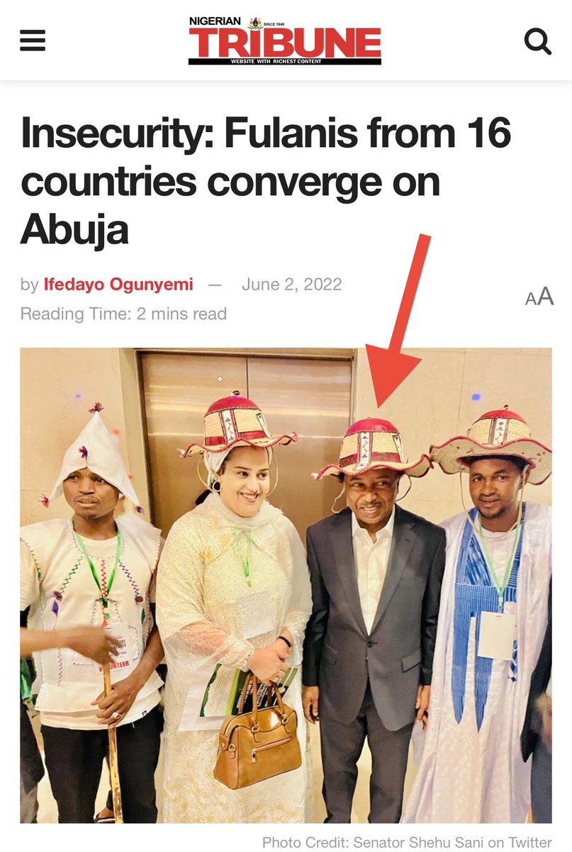 BRGIEinfoMinist's tweet photo. Can you imagine the man that led the Fulani Islamic jihadist terrorist conquest agenda meeting in Abuja while you were all dancing to 2023 fraudulent elections campaign, @ShehuSani is talking now to deceive some of you that are in the dark, they’re now making mockery of the over 234 Christian school pupils kidnapped yesterday.
@BiafraRGIE @DhqrsBLF @IMC_BRGIE