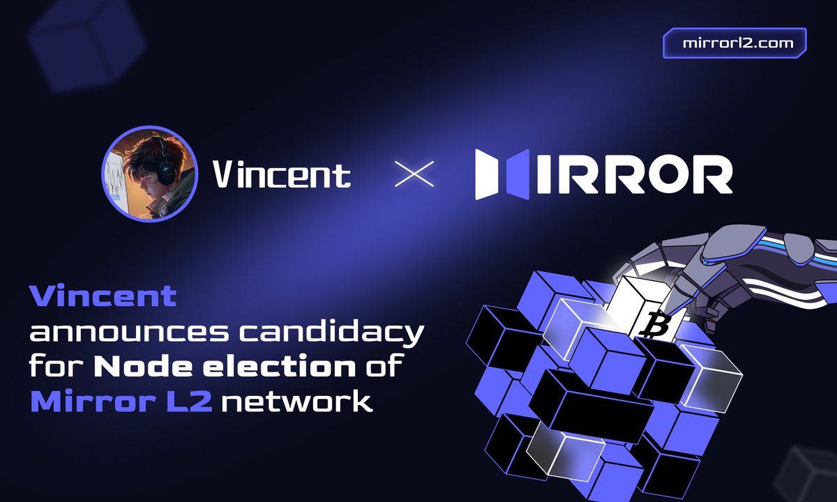 🔥 @Mirror_L2 推出了节点活动！参与者可通过期权方式决定未来代币的购买权！ 🌐 Mirror L2 是什么？ Mirror L2 是 一种去中心化的权益证明（POS）比特币二层网络，兼容EVM 和智能合约，同时使用