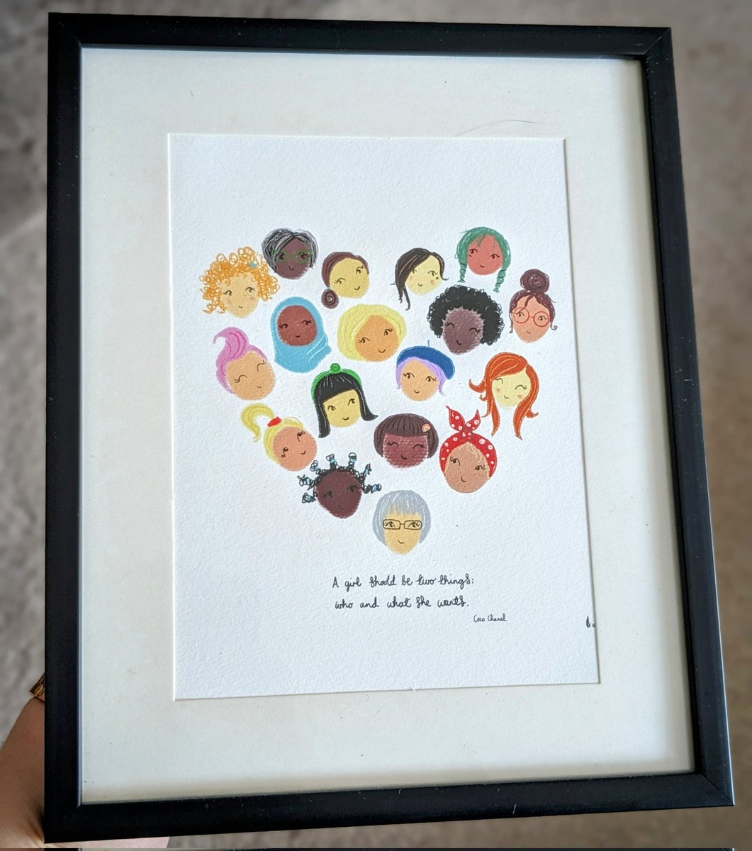 SusanPriceRD's tweet photo. Sharing this beautiful print from the amazingly talented @MarnieMakes .
It makes me smile(as all her prints do) everyday but this one is special today on #InternationalWomensDay
#IWD2024
#IWD
#LeadWithInclusion https://t.co/KlJRswC8Wc