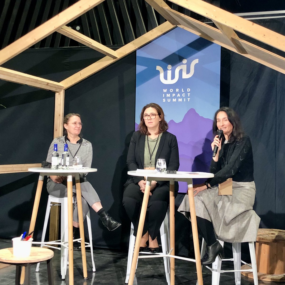 Inspiring workshop at #WIS2024 on #ResponsibleFinance: Strengthening climate resilience through financial inclusion and social #innovation. With Audrey Negui, Director of People Power Inclusion and Cécile Goubet, Director of Sustainable Finance Institute (IFD) @wisbdx