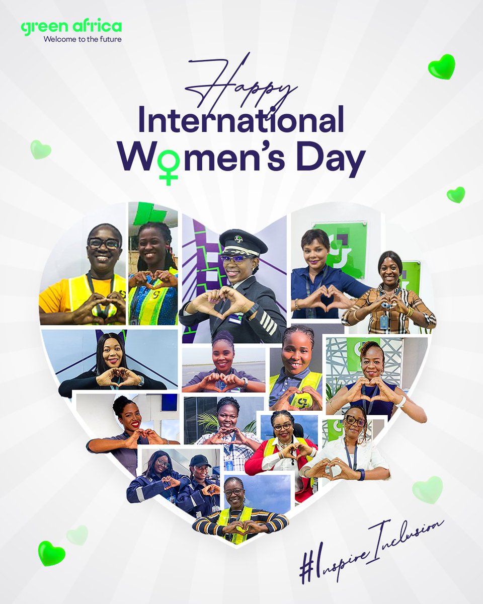 Celebrating Women, Inspiring Inclusion. Happy International Women's Day #IWD2024 #WomenInGreenAfrica