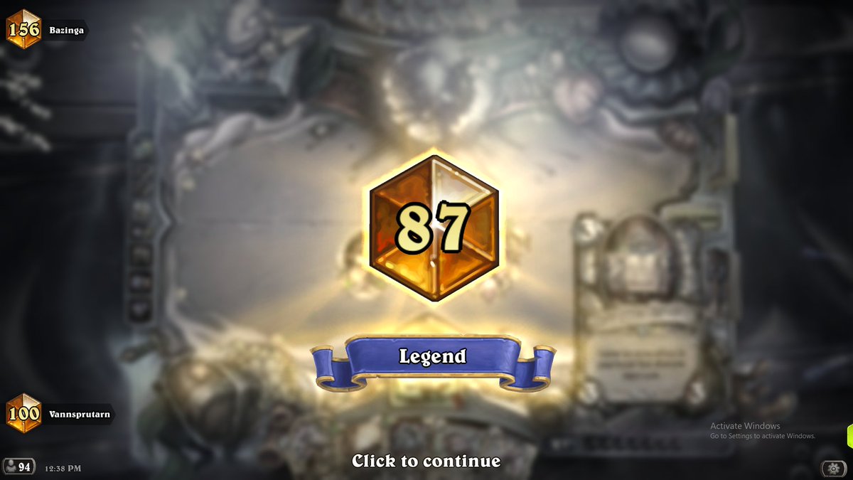 Returned to hs a few weeks ago, and I'm pleased to say that I'm not washed 🥳🥳 (yet)
Having a lot of fun with the game recently, streaming a lot, mostly every day, so feel free to tune in and drop a follow!
twitch.tv/Vannsprutarn