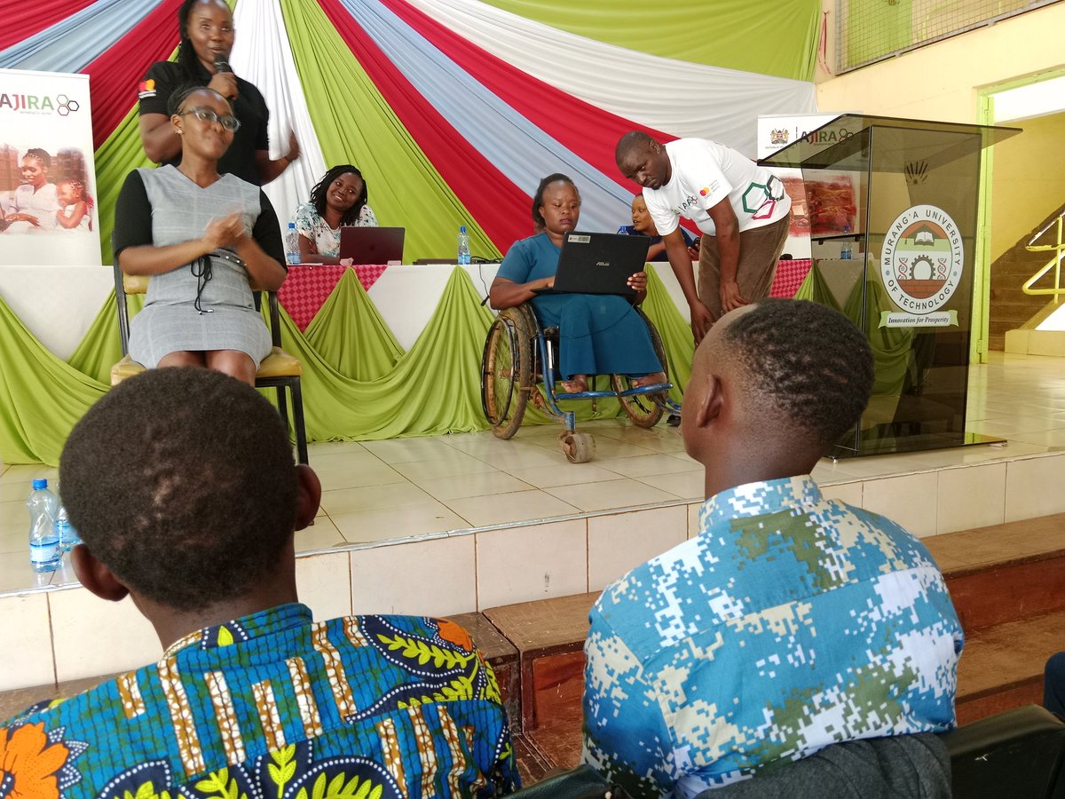 ShalonKath81450's tweet image. #ajiraforshe
A presentation from a person enabled differently
