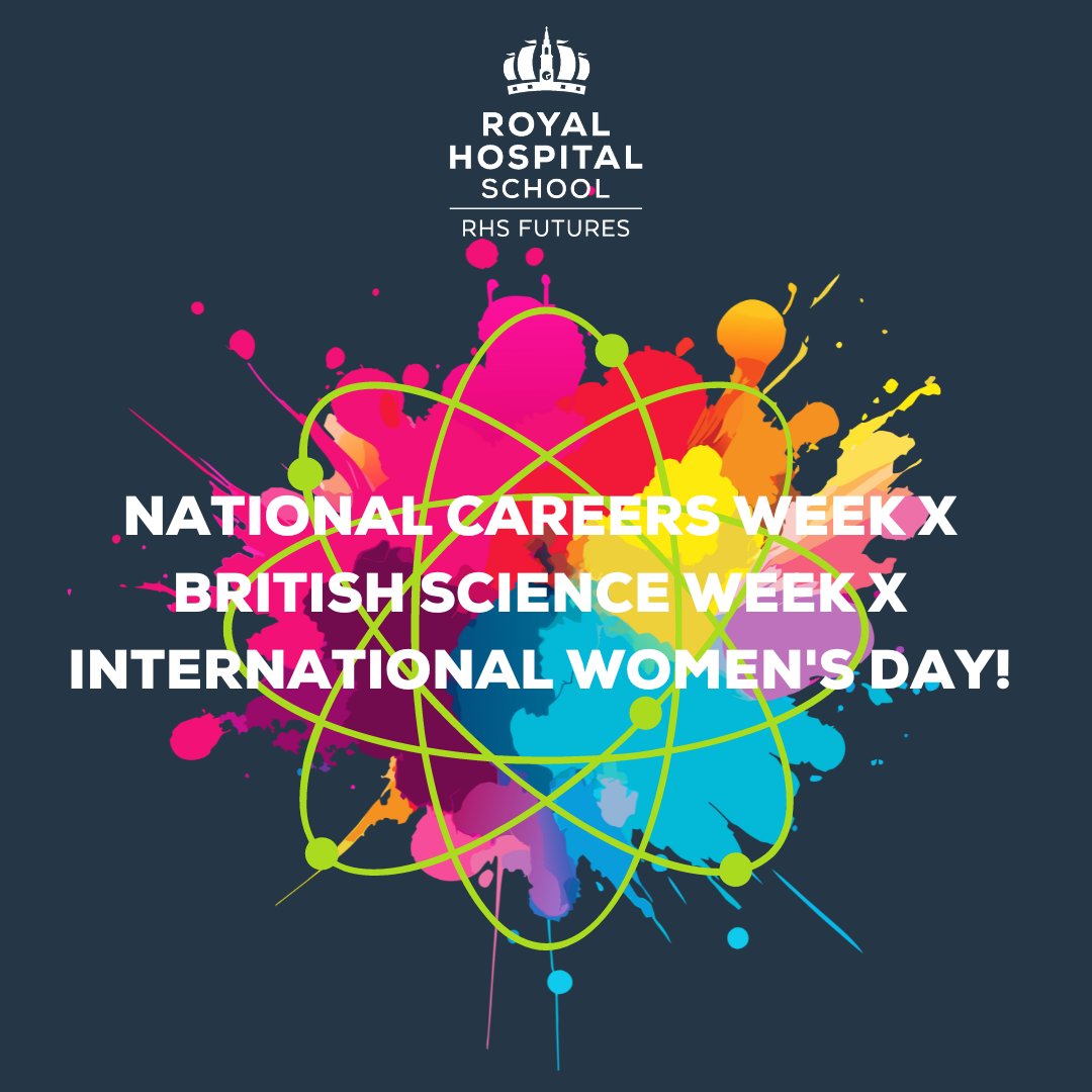 Whilst it’s the last day of National Careers Week we also kick off British Science Week and it's International Women's Day! We are welcoming Alumni back to RHS to support activities during British Science Week. Watch this space for news about how they got involved. #PartofRHS