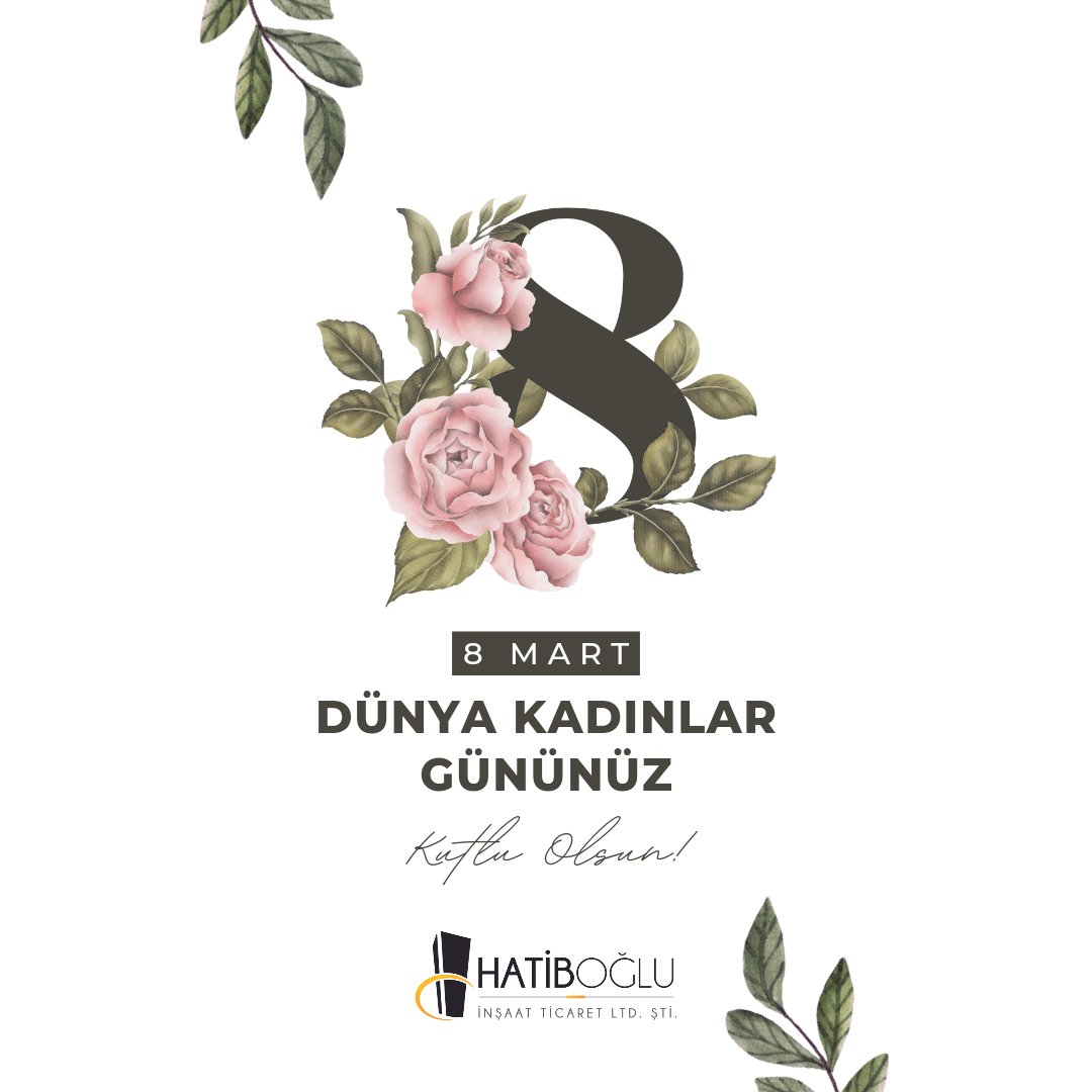 #8martdünyakadınlargünü #kutluolsun #hatiboglu