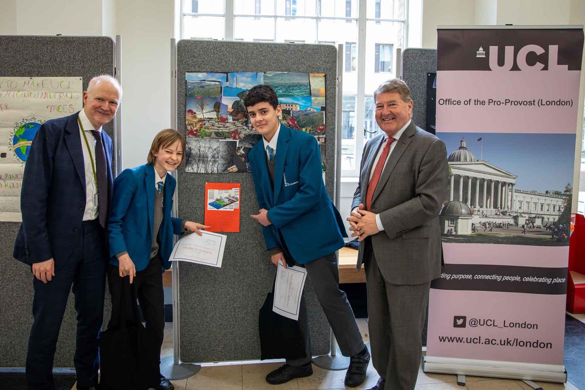 Last week, winners of the Grand Challenges poster exhibition were announced @ucl Read our latest story to know which students were awarded prizes by Pro-Provost for London Professor Alan Thompson. bit.ly/GC_poster @UCL_London