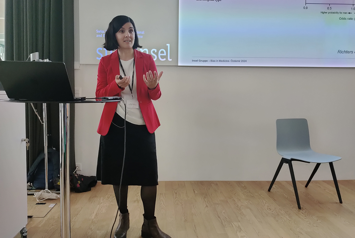 Monika Kugemann (@mkugemann) on Twitter photo Are we giving female cancer patients the best possible treatments? Berna Ă–zdemir talked about gender bias in oncology and how we are still far away from personalized medicine that benefits all patient groups. #gender #medicine #oncology <a href="/inselgruppe/">Insel Gruppe</a>
caim.unibe.ch/daim_nobiasai Are we giving female cancer patients the best possible treatments? Berna Ă–zdemir talked about gender bias in oncology and how we are still far away from personalized medicine that benefits all patient groups. #gender #medicine #oncology <a href="/inselgruppe/">Insel Gruppe</a>
caim.unibe.ch/daim_nobiasai