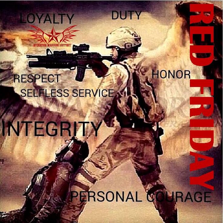 Good R.E.D. Friday morning all! As we go about our days, may we carry in our hearts a constant awareness of those deployed, their courage a beacon of hope for a better tomorrow! Have an amazing day and God Bless you all!!