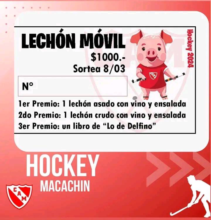 hoy sortean las chicas del hockey!