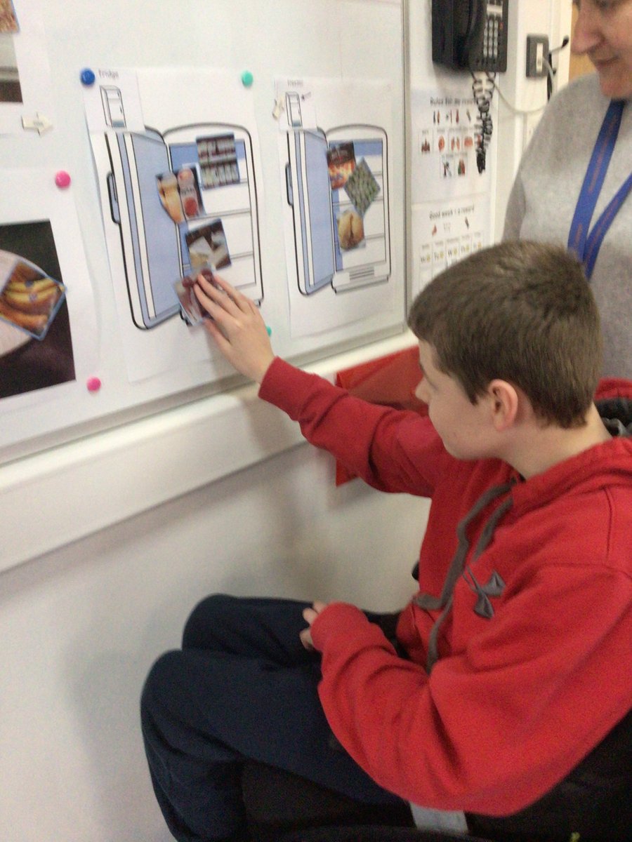 As part of our life and living skills course, Form 1 have been looking at pictures of different food and sorting them in to the different places we might store them #wonderfulworkatwoolston #lifeskills
