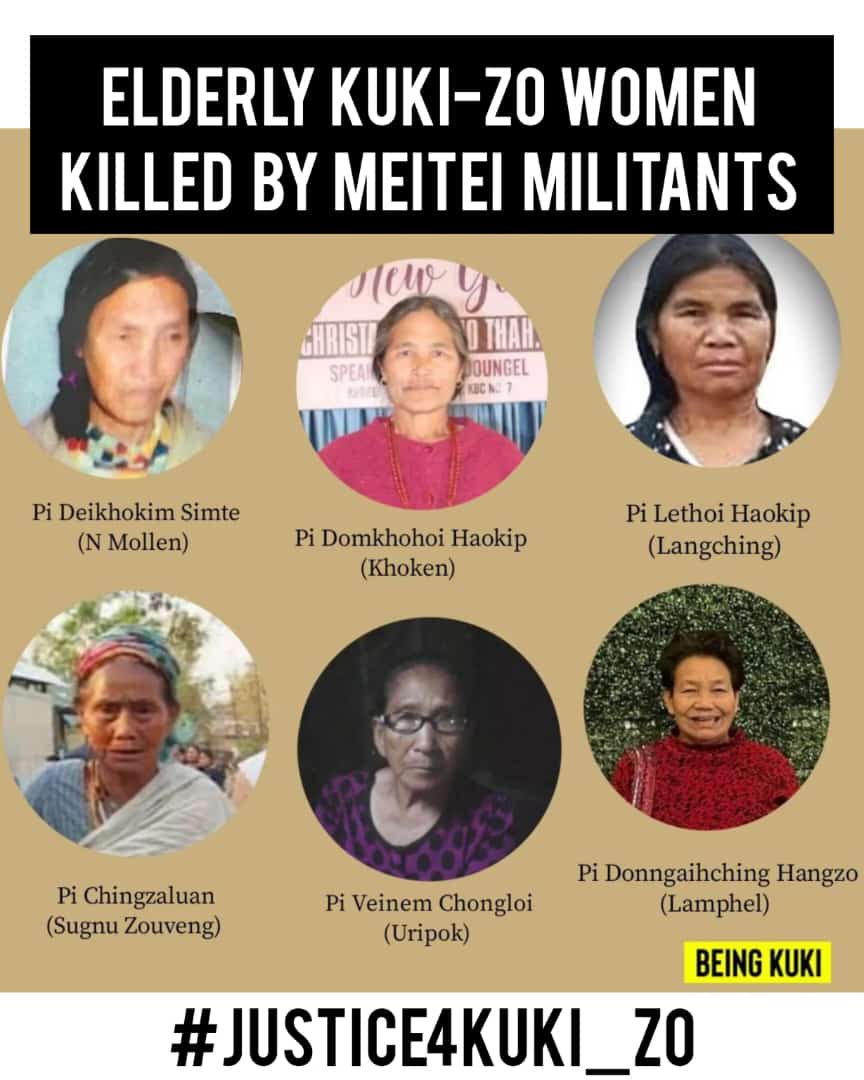 lk_zougam's tweet photo. No significance of #InternationalWomenDay in #Manipur 😥
Women of the Kuki community in Manipur were insulted, stripped, paraded naked, humiliated and gang-raped and murdered by the #MeiteiRapistCommunity.
@UN_Women https://t.co/R8VlzsMHs9