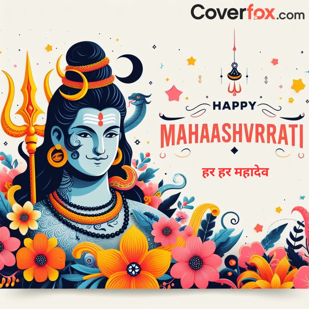 May Lord Shiva's blessings bring you peace and prosperity this Mahashivratri.

#insurance #coverfoxinsurance #coverfox #coverfoxgroup