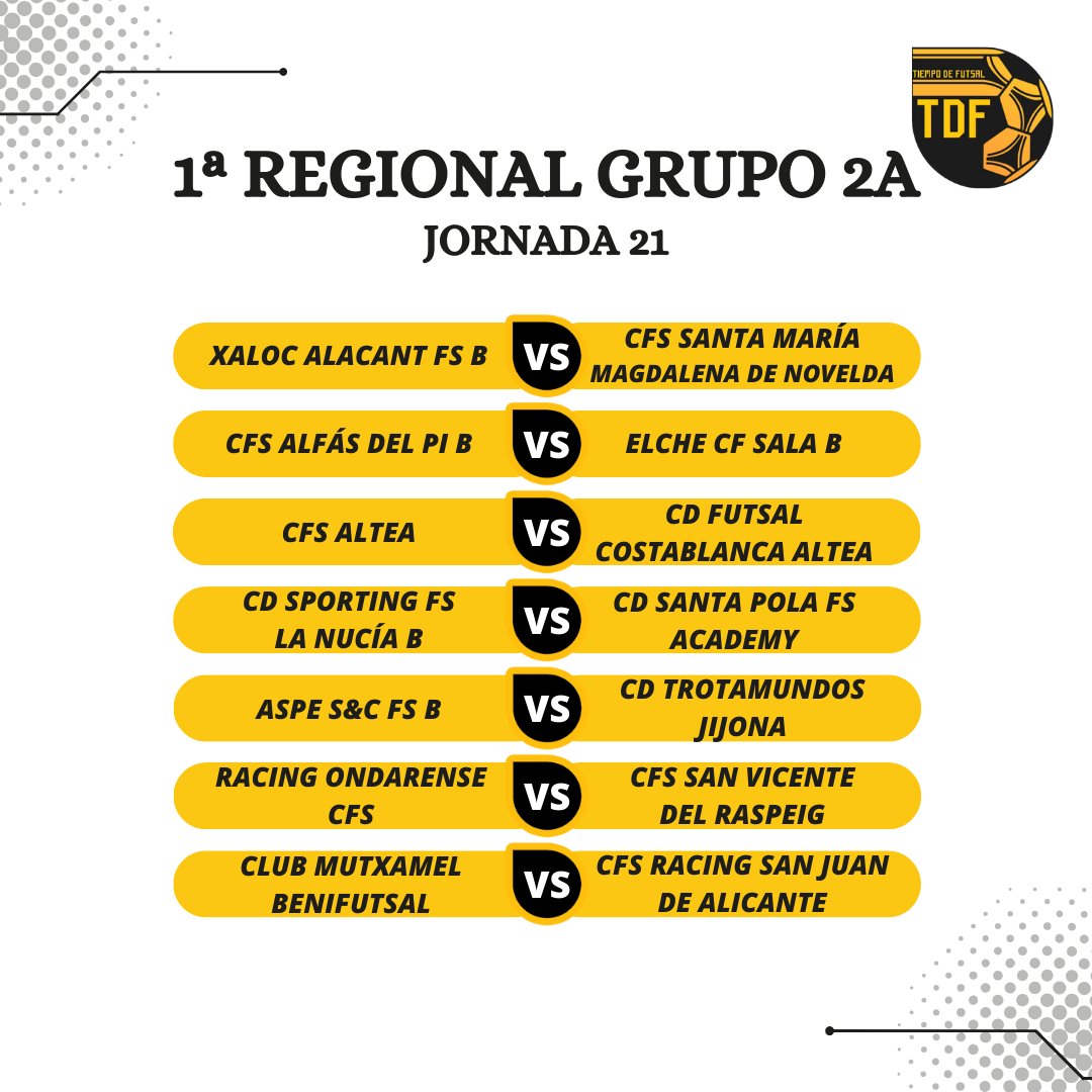 Tiempo de Futsal tweet media