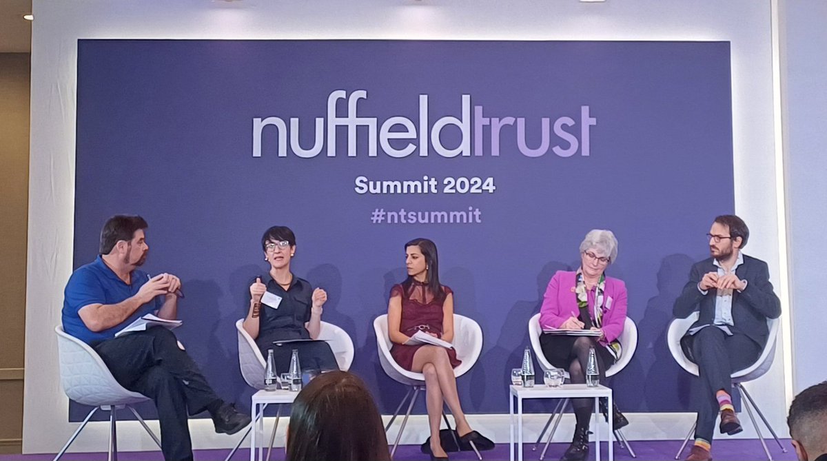 Great examples of the impact that non-pay changes can make to retention in the social care workforce from @oonaghsmyth at #ntsummit, especially training and development - reducing turnover from~50% to ~20% in some services