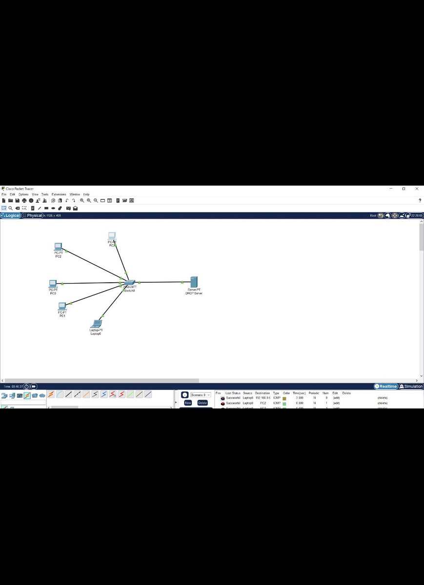 CrentsilRodney's tweet image. IP addresses are logical addresses that are assigned to hosts on a network. They can be assigned dynamically or statically on devices by Network Administrators. In this view, I decided to dynamically assign IP addresses to hosts by using a DHCP Server.