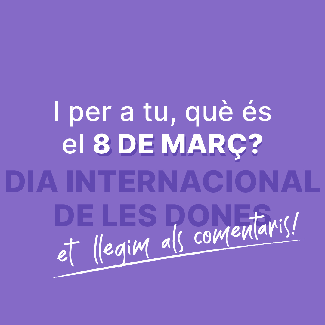 FCollserola's tweet photo. A les escoles tenim molt clar què reivindiquem el 8 de març i dia a dia treballem per a fomentar la igualtat de gènere i d’oportunitats de tot el nostre alumnat.
I per a tu, què és? 
#CreantEscola
#DiaInternacionadelesDones #8M #DiaDones #dones #igualtat #educació #culturaivalors https://t.co/jWQhKuU4Ge