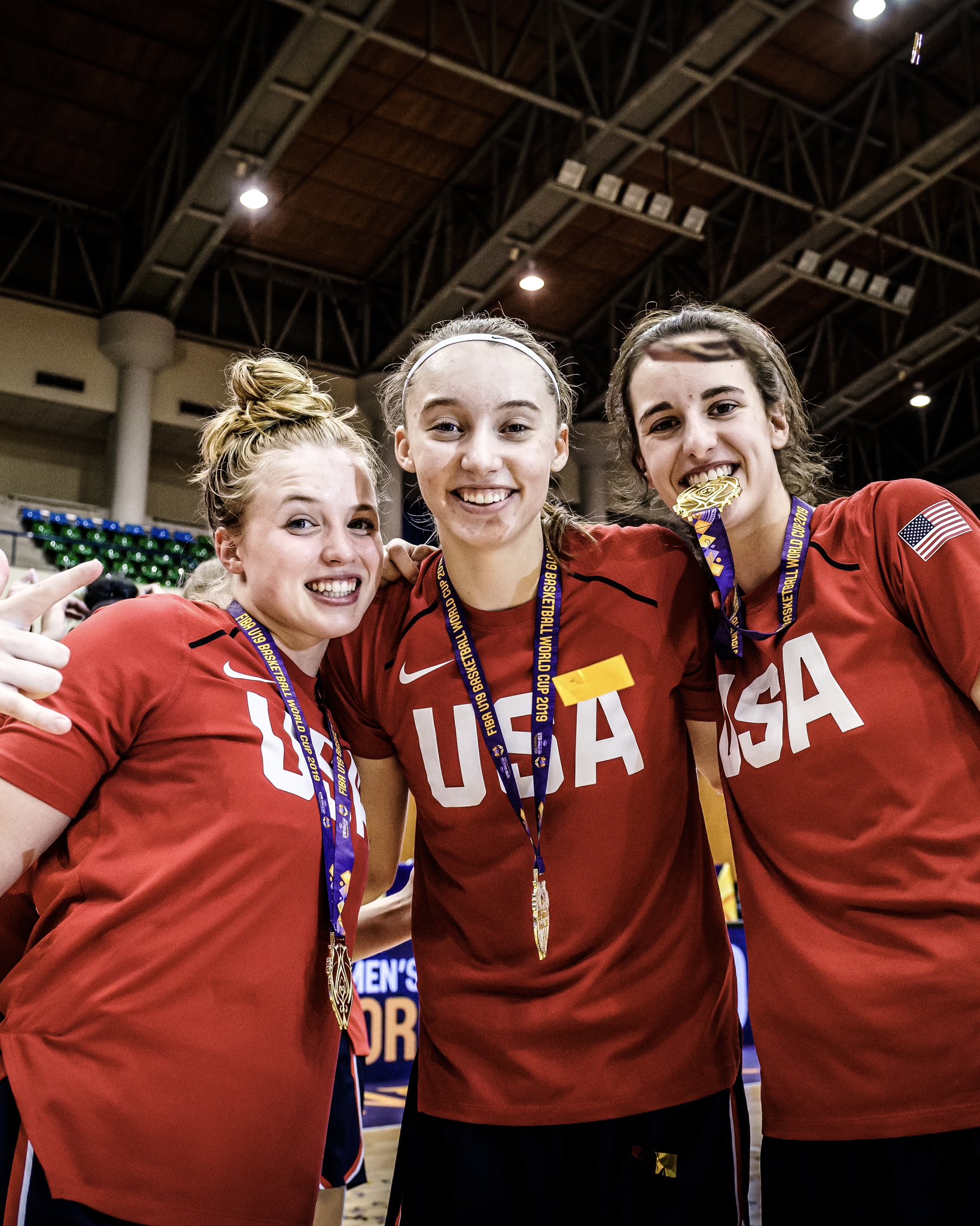 NextGen Hoops on X: "Remember when Caitlin Clark, Paige Bueckers, and  Hailey Van Lith were teammates? 🔥🇺🇸 #FIBAU19 Happy International Women's  Day 💜 https://t.co/FvPX4lU2DK" / X