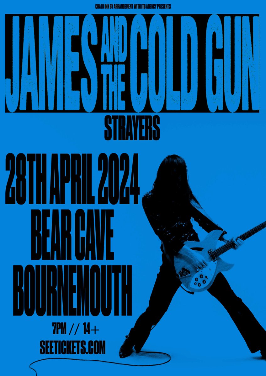 strayers666's tweet image. 💥BOURNEMOUTH💥
So stoked to announce that we are coming back as head support for James @andthecoldgun_ at:
📍 The Bear Cave, on:
🗓 28th April

This is 150 cap venue and shows there are INSANE! 
So don’t snooze friends!

🎟 Tix available at: 
strayers.co.uk 

#strayers